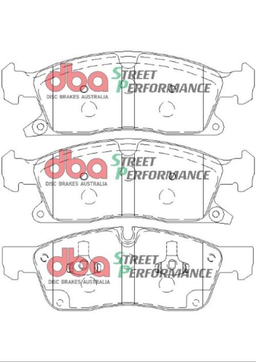 DBA SP front brake pads for Jeep Grand Cherokee, Mercedes-Benz GLE Coupe