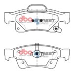 DBA SS rear brake pads for Jeep Grand Cherokee, Dodge Durango