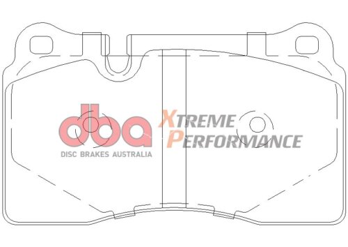 DBA XP front brake pads for Chevrolet Camaro, Chevrolet Corvette