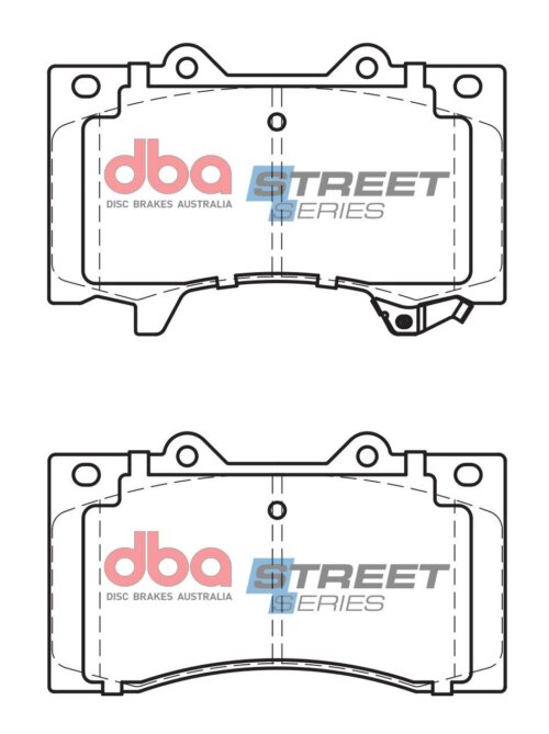 DBA SS front brake pads for Nissan Patrol
