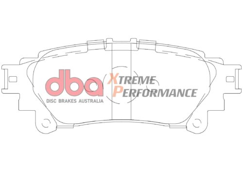 DBA XP rear brake pads for Lexus GS, Lexus IS