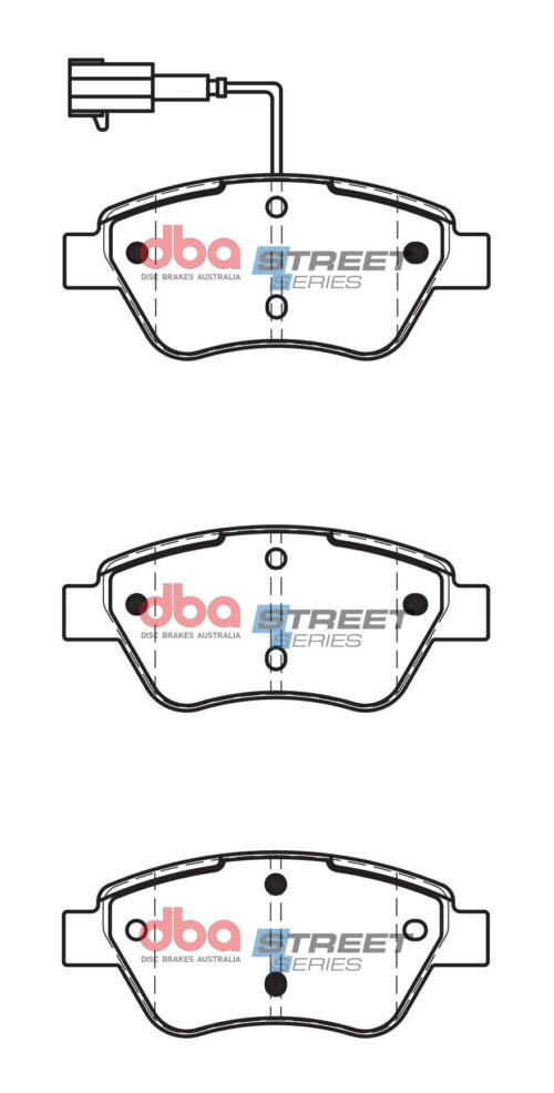 DBA SS front brake pads for FIAT Stilo, FIAT Idea