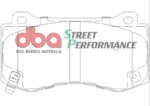 DBA SP front brake pads for Chrysler 300C, Dodge Challenger