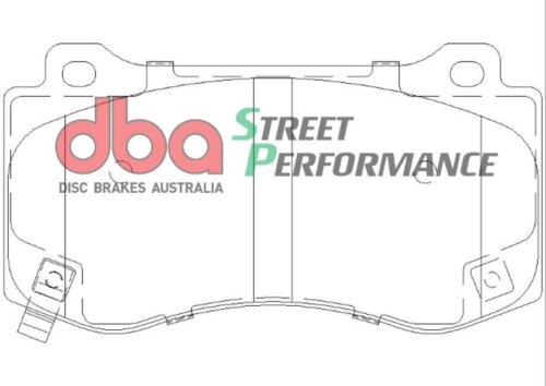 DBA SP front brake pads for Chrysler 300C, Dodge Challenger