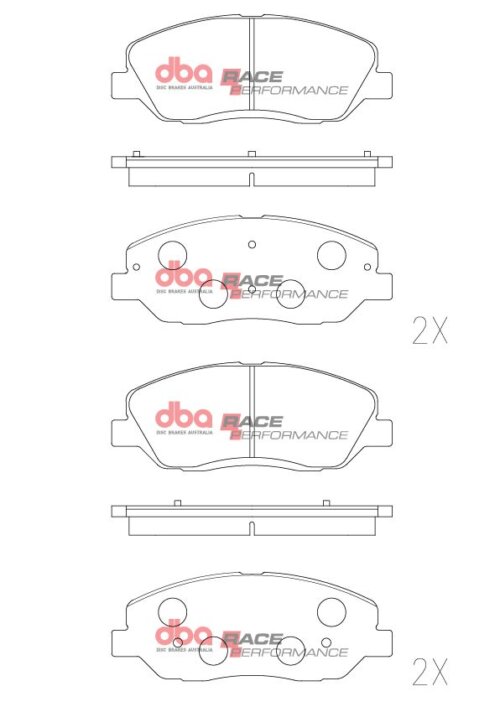 DBA RP front brake pads for Hyundai Bayon