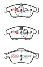 DBA SS front brake pads for Renault Clio, Dacia Dokker
