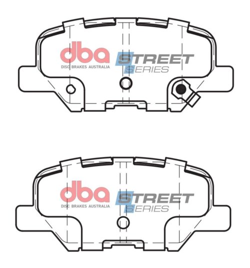 DBA SS brake pads for Mazda 6, Peugeot 4008