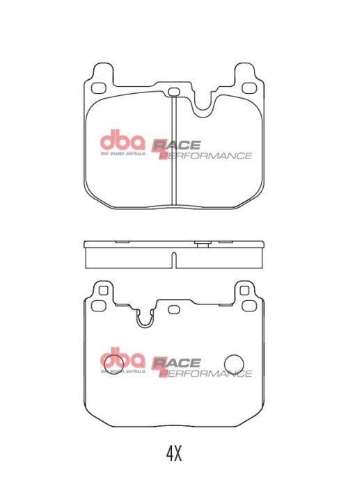 DBA RP front brake pads for BMW 1, BMW 4