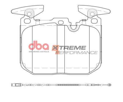 DBA XP front brake pads for BMW 1, BMW 4
