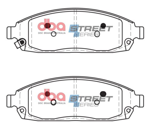 DBA SS front brake pads for Jeep Grand Cherokee, Jeep Commander