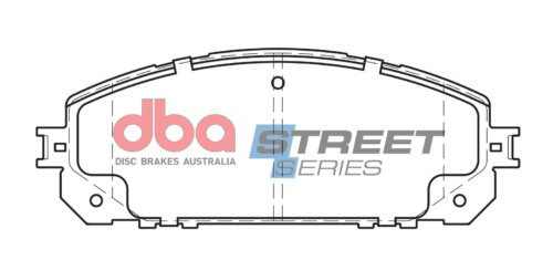 DBA SS front brake pads for Jeep Cherokee