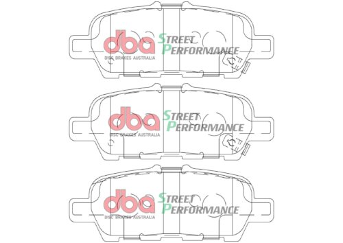 DBA SP rear brake pads for Suzuki Grand Vitara, Infiniti Q40