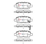 DBA SS EV rear brake pads for Suzuki Grand Vitara, Infiniti Q40