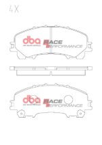 DBA RP prednje kočione pločice za Infiniti Q50, Nissan X-Trail