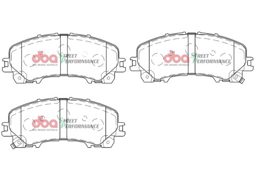 DBA SP front brake pads for Infiniti Q50, Nissan X-Trail