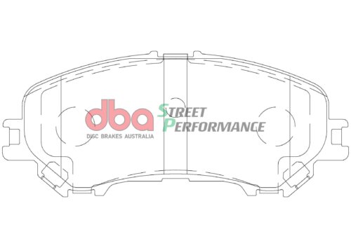 DBA SP front brake pads for Nissan Qashqai