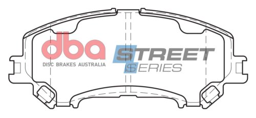 DBA SS front brake pads for Nissan Qashqai