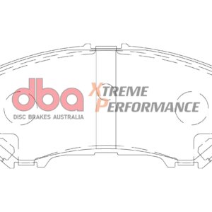 DBA XP prednje kočione pločice za Nissan Qashqai
