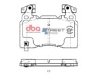 DBA SS EV front brake pads for Tesla Model S, Chevrolet Camaro