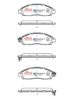 DBA SS EV front brake pads for Nissan Leaf