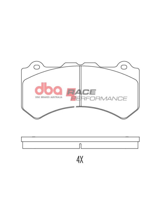 DBA RP front brake pads for Chrysler 300C, Chevrolet Camaro