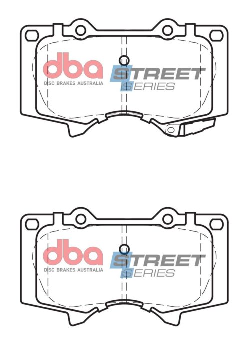 DBA SS front brake pads for Toyota Fortuner