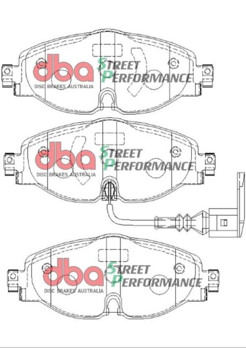 DBA SP front brake pads for Skoda Octavia, Skoda Superb