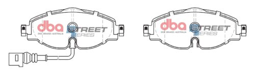 DBA SS front brake pads for Skoda Octavia, Skoda Superb
