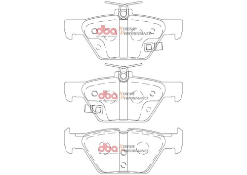 DBA XP rear brake pads for Subaru XV, Subaru Levorg