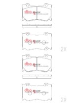 DBA RP front brake pads for Infiniti Q40, Infiniti Q50