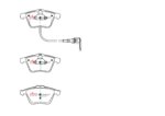 DBA SS front brake pads for Audi TT, VW Golf