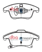 DBA SS front brake pads for Ford S-Max, Ford Galaxy