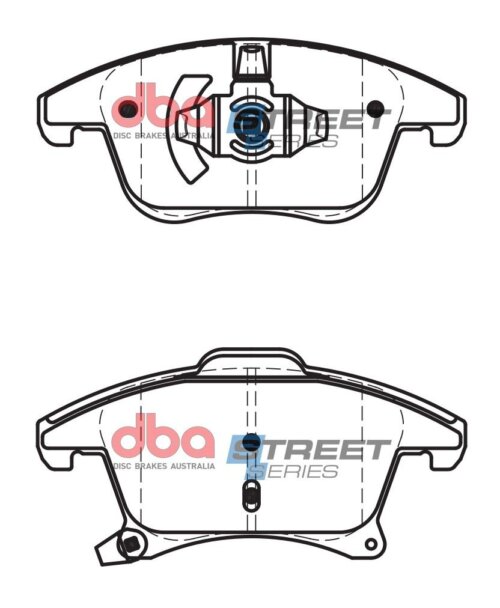 DBA SS front brake pads for Ford S-Max, Ford Galaxy