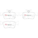 DBA SP rear brake pads for Honda Civic
