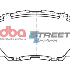 DBA SS front brake pads for Mazda MX-5, Fiat 124 Spider