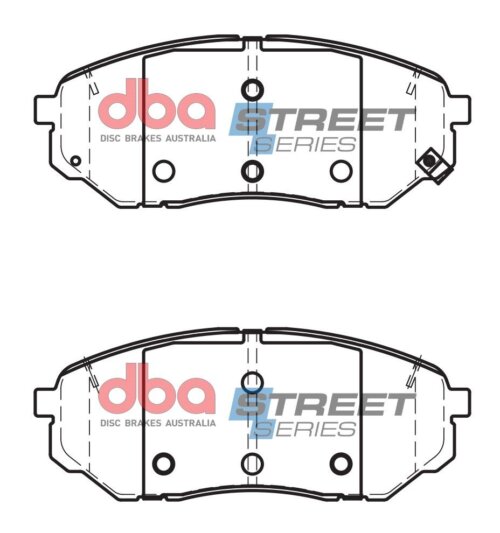 DBA SS front brake pads for Hyundai Santa FE, KIA Sorento