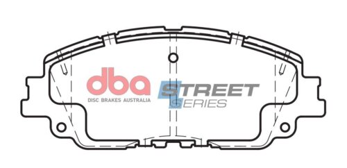 DBA SS front brake pads for Toyota RAV4