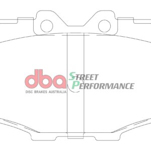 DBA SP front brake pads for Toyota Land Cruiser, Mazda 5