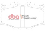 DBA XP front brake pads for Toyota Land Cruiser, Mazda 5