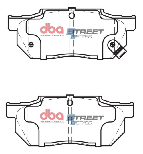 DBA SS front brake pads for Honda Prelude, Honda Civic