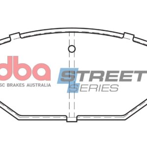 DBA SS front brake pads for Toyota HiAce, VW Taro