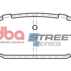 DBA SS front brake pads for Santana S410, Santana S413