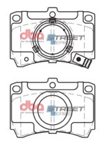 DBA SS front brake pads for Mazda 323, Mazda Demio