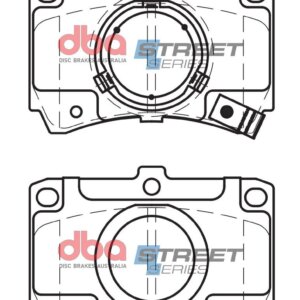 DBA SS front brake pads for Mazda 323, Mazda Demio