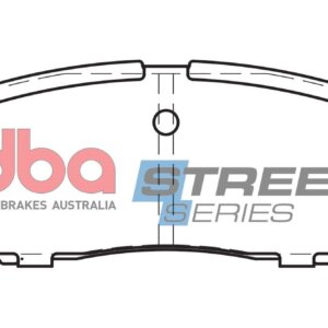 DBA SS rear brake pads for Lexus GS, Toyota Supra