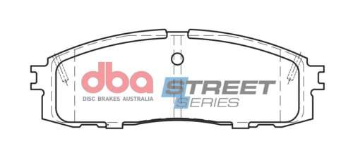 DBA SS rear brake pads for Lexus GS, Toyota Supra