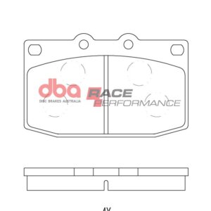 DBA RP front brake pads for Mazda RX-7