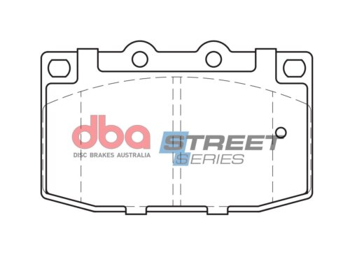 DBA SS front brake pads for Mazda RX-7