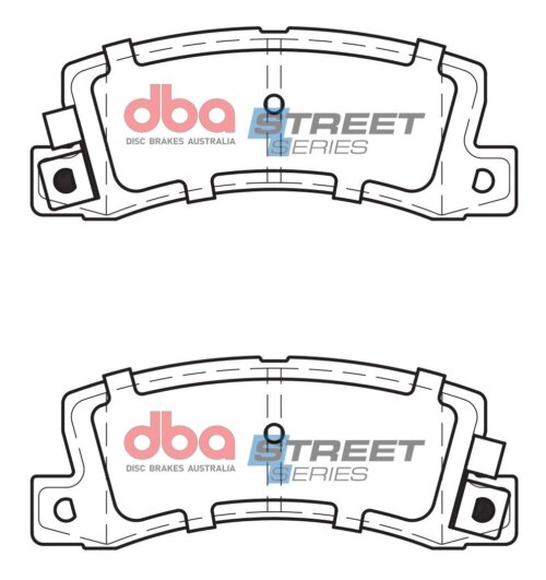 DBA SS rear brake pads for Toyota Levin, Toyota Corolla