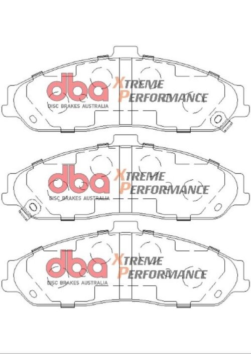 DBA XP front brake pads for Cadillac XLR, AC MK